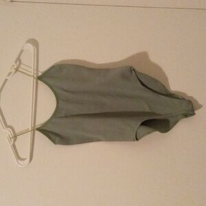 Sage green Body suit